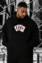 3 Thread Combed Cotton Poker Card Printed Oversized Sweatshirt