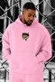 3 Yarn Combed Cotton Tiger Printed Large Size Sweatshirt