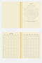 A5 Spiral Vegan Leather Unlimited Planner Agenda. 100 Grams. Ivory. 224 Pages. - 7
