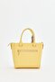 Tote Bag with Scarf Accessory Yellow - 3