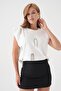 Padded Stripe Dangle T-Shirt