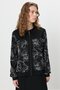 Embroidery Detailed Skirt Jacket Knitted Suit Black - 2