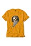 Tricou Skull Skull Hippy Galben