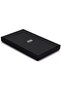 Leather Portfolio Padfolio with Zipper, Important File Document Organizer Case, Folders w - 8
