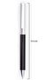 Ballpoint Pen, Metal Ball Pen with Clip, Medium Point with Blue Ink Refill, Luxury Ball P - 4