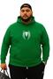 3-Ply Combed Cotton Spider Printed Plus Size Sweatshirt
