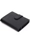 Mens Wallet, Pop Up Card Holder Wallet with Zipper Pocket, Slim Minimalist Leather RFID B - 3