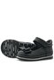 Black Matte Bow Baby Girl Ballerina Shoes - 7