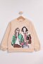 Girl's Medium Thickness Printed 2-Pack Sweatshirt - 3