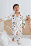 Bamboo Fabric Front Buttoned Boys' Pajama Set