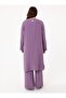 طقم مكون من قطعتين من Aerobin Basic Tunik&Pants مقاس كبير - أرجواني - - 4