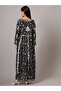 Hand Embroidered Lucknowi Chikankari Printed Mulmul Cotton Jalabiya-AL3936 - 2
