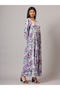 Hand Embroidered Lucknowi Chikankari Printed Mulmul Cotton Jalabiya-AL3936 - 5
