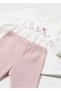 Winter Baby Girl Blouse Leggings Set of 4 - 3