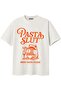 Unisex Spaghetti Printed T-Shirt 100% Cotton