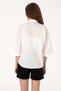 Women's White Long Sleeve Shirt 50299459-Vr013 - 5