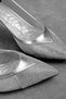 Rigy Women's Shiny Stone Detailed Pointed Toe Mesh Evening Dress Heeled Shoes 4108 - 2