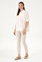 Women's Cream Long Sleeve Shirt 50300096-Vr071 - 4