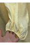 Loruna Balloon Sleeve Button Front Modal Cupra Pants Suit-Nl520 Yellow - 5