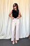 Women's Belted Wide Leg Pnt. 5014 - 5