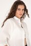 Women's White Long Sleeve Shirt 50299459-Vr013 - 2