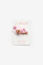 Girl's Clip Buckle with Pink Toy Figure