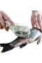 Fish Scaler, Quick Fish Scale Remover, Fish De-Scaler Tool Skin Brush Scrape Clean Peeler Scr