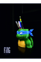 Ninja Turtle Design Pen Holder and Organizer – Pen, Brush, Makeup and Bathroom Organizer - 2
