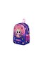 Little Cat Patterned Purple Kindergarten Backpack - 3