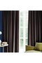 Blackout Curtain 100% Luxury Blackout Dark Mink Double Sided
