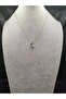 Gold Color Stone Team Star Blue Crescent Steel Necklace - 2