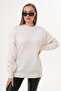 Women's Crew Neck Knitwear Knitted Loose Sweater 255231 - 265252 - - 4