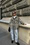 Plaid Patterned Lumberjack Plush Shirt 3403 - 2
