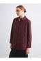 Esvab • Modern & Distinctive Loose Fit Poplin Women's Shirt Tunic