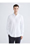 Esvab • Modern & Distinctive Standard Fit Long Sleeve Dobby Men's Shirt