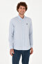 Men's Light Blue Long Sleeve Shirt 50316639-Vr003 - 3