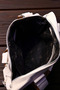 Women's Beige Tote Hand and Shoulder Bag. Widebag. - 8