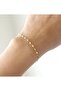 316 L Steel Lip Chain Model Bracelet Tarnish-Free - 4
