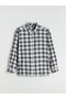 Comfortable Fit Long Sleeve Plaid Men's Lumberjack Shirt - 5