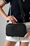 Just Polo Stylish Black Women's Shoulder Bag with Adjustable Strap and 5 Compartments - 3