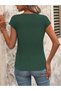 Women's V-Neck Sleeveless Oversize Salas Boyfriend T-Shirt - 3