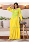 Hand Embroidered Lucknowi Chikankari Cotton Jalabiya-AL3942
