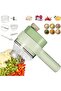 Electric 4-in-1 Vegetable Chopper by Kitchen Goods, Portable and Rechargeable