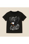 Crew Neck 100% Cotton Printed Short Sleeve Children's and Teenage T-Shirt