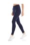Solid Leggings with Elastic Waist - 3
