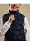 Quilted Gilet with Zipper Closure - 4
