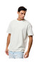 Solid T-Shirt with Crew Neck and Short Sleeves - 2