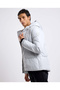 Quilted Hooded Puffer Jacket with Zipper Closure - 4