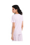 Printed Sleep Top with Short Sleeves - 3
