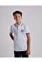 Print Detail Polo T-Shirt with Short Sleeves - 2